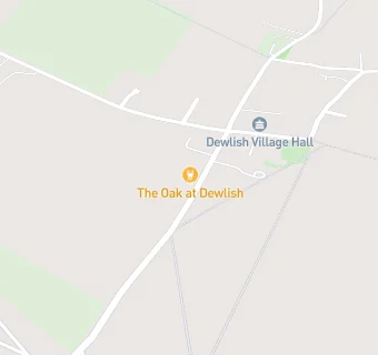 map for THE OAK AT DEWLISH