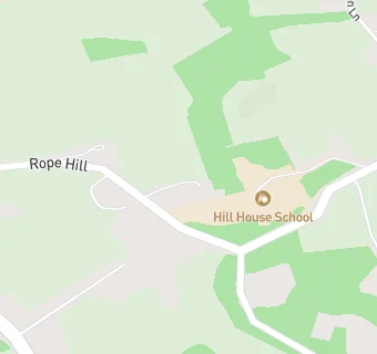 map for HILL HOUSE SCHOOL