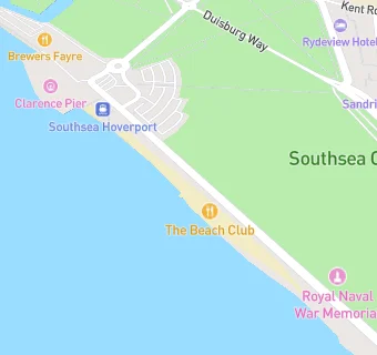 map for The Beach Club