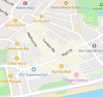 map for Greggs