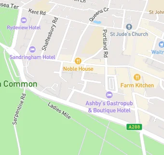 map for Auckland Arms