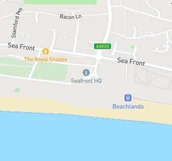 map for The Beach Hut