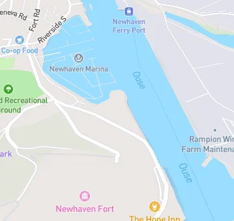 map for Newhaven Football Club