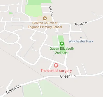 map for Feniton Dental Practice