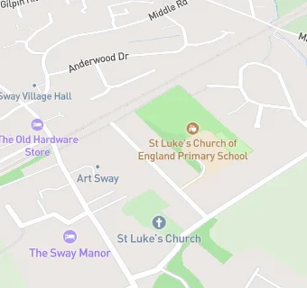 map for HC3S at ST LUKES PRIMARY SCHOOL