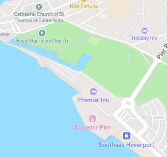 map for The Clarence Pier (Brewers Fayre)