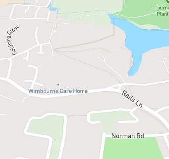 map for Wimborne Care Home