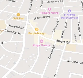 map for Kings Theatre