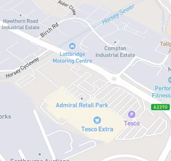 map for Tesco Instore Pharmacy