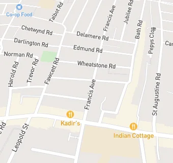 map for Northcote Hotel