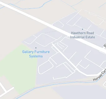 map for Booker Cash & Carry Eastbourne