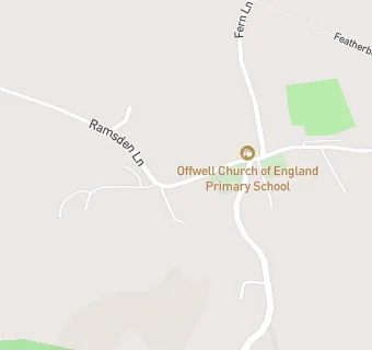 map for Offwell Church of England Primary School