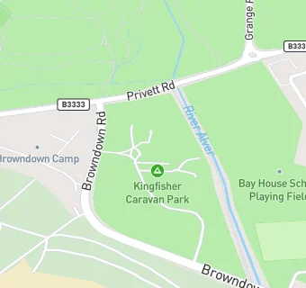 map for Kingfisher Caravan Park