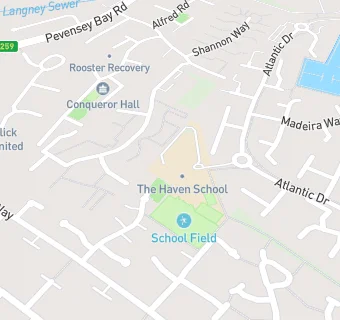 map for The Haven Voluntary Aided CofE/Methodist Primary School