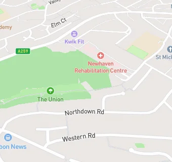 map for Newhaven Rehabilitation Centre