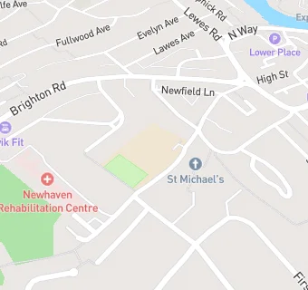 map for Southdown Junior School