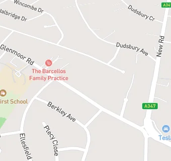 map for The Barcellos Family Practice