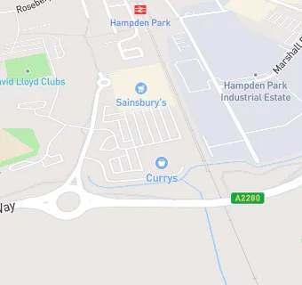 map for Sainsbury's