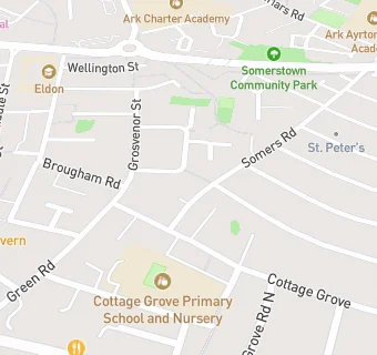 map for Somers Town Grocery