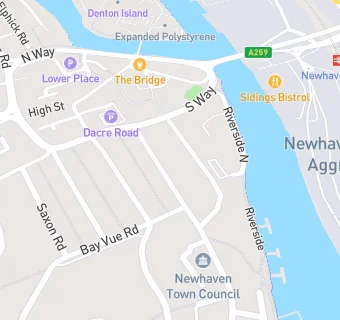 map for Newhaven Fish Bar
