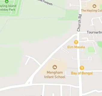 map for Mengham Infant School