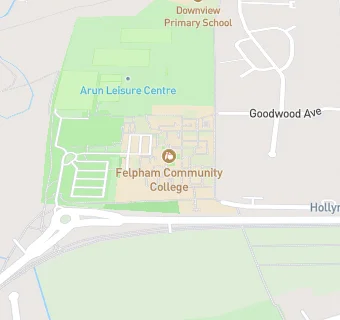 map for Felpham Community College