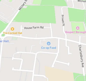 map for Co-Operative Food