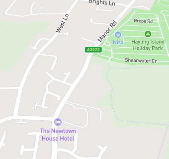 map for Newtown House Hotel