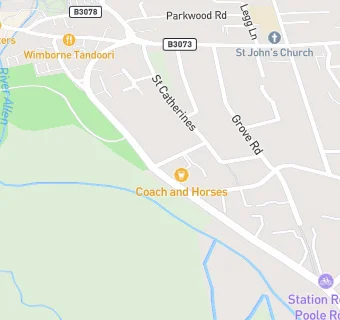 map for Coach and Horses