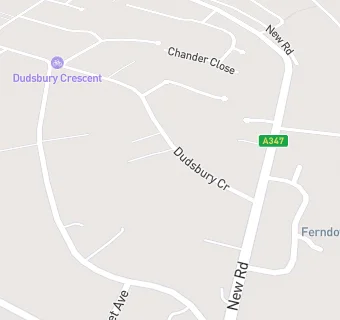 map for Ferndown Nursing Home