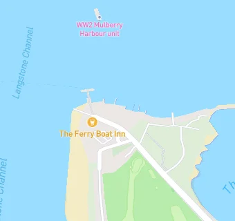 map for Ferryboat Inn