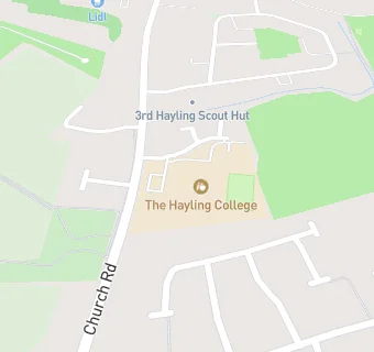 map for The Hayling College