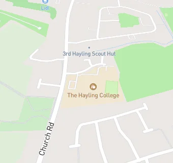 map for The Hayling College