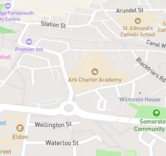 map for St Luke's CofE VA Secondary School