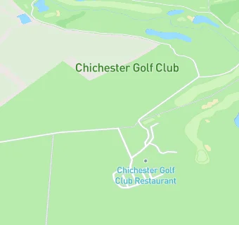 map for Chichester Golf Club Restaurant