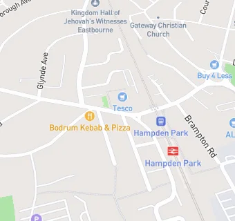 map for Hampden Grill