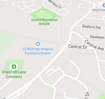 map for Chalcraft Hall Care Home