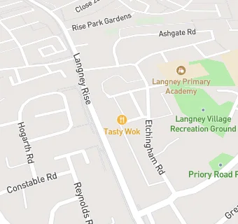 map for Langney Community Centre