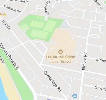 map for Lee-on-the-Solent Junior School