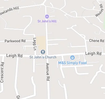 map for Long John's Fish & Chips