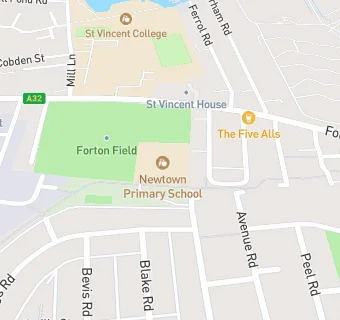 map for Newtown Breakfast And After School Club