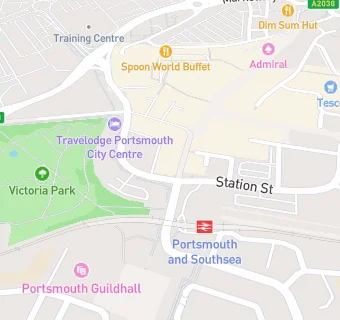 map for Sainsbury's Commercial Road Local