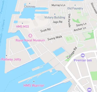 map for HMS Victory (RN Museum Trading Company)