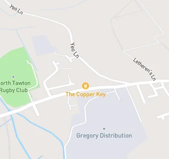 map for The Copper Key Inn