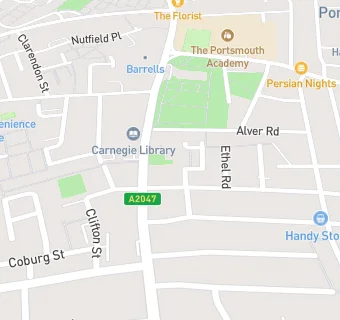 map for The E C Roberts Centre