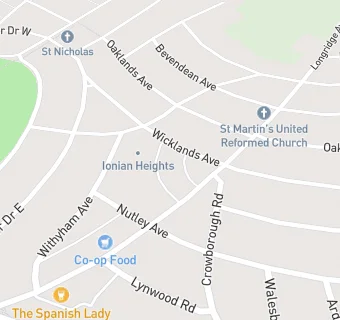 map for Saltdean & Rottingdean Medical Practice