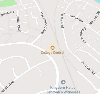 map for Hampden Park Infant School