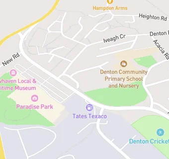 map for Denton Village Cricket Club