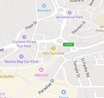 map for McDonald's Restaurants Ltd #89 Portsmouth - Commercial Road