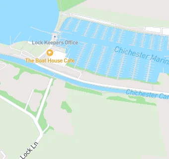 map for Chichester Yacht Club